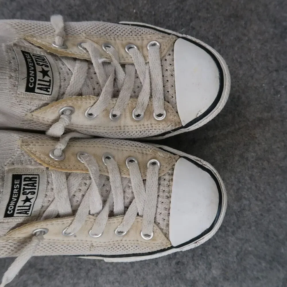 Converse Shoes Kids 3 Sneakers Chuck Taylor All Star Knit Stretch Casual Active